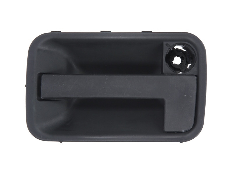 Maner usa Dreapta Fata potrivit PEUGEOT 806, EXPERT 1994-2003 - (exterior, cu gaura pentru incuietoare; negru)