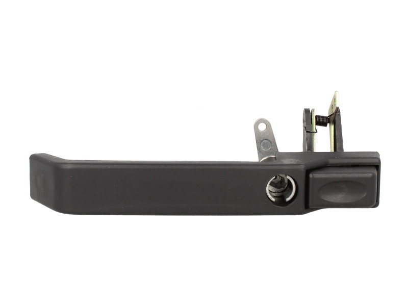 Maner usa Fata Stanga potrivit LAND ROVER DEAripa 2.2D-3.9 1990-2016 - (extern, cu orificiu pentru incuietoare, negru)