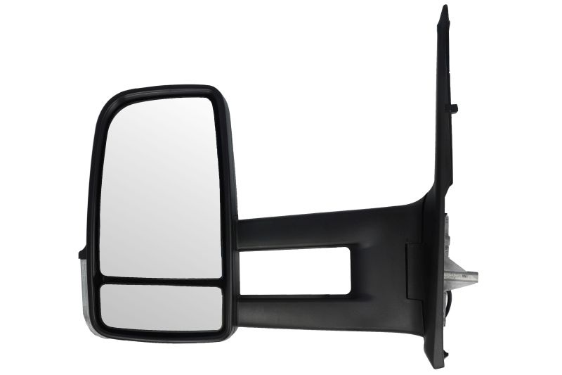 Oglinda exterioara stanga potrivita Mercedes-Benz SPRINTER 907/910/eSprinter dupa 2018 - convexa, manual, lung, fara incalzire