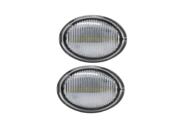 Semnalizator lampa lateral stanga/dreapta transparent, LED, dinamic potrivit ABARTH 500 / 595 / 695, 500C / 595C / 695C; ALFA ROMEO 4C; FIAT 500, 500