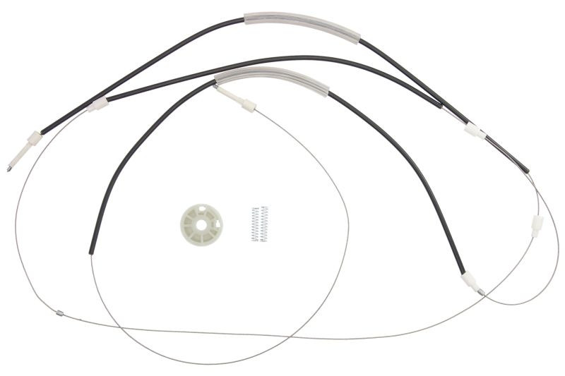 Set reparatie macara geam Stanga/Dreapta Fata potrivit PEUGEOT 306 1994-2002 - (Cabluri)
