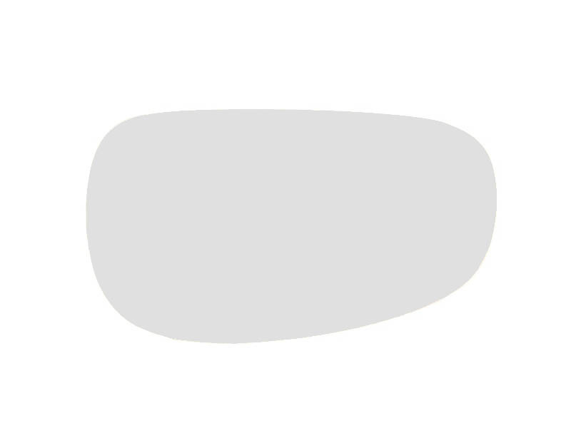 Sticla oglinda exterioara Stanga potrivit SEAT IBIZA IV, IBIZA IV SC, LEON 2005-2015 - (convexa, incalzita)