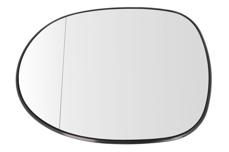 Sticla oglinda stanga potrivit HONDA CIVIC VIII 2005-2012 - asferic, incalzita, crom