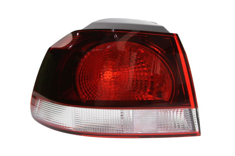 Stop tripla lampa spate stanga potrivit VW GOLF HATCHBACK 2008-2013 - ( exterior , Semnalizator alb, culoare sticla fumuriu)