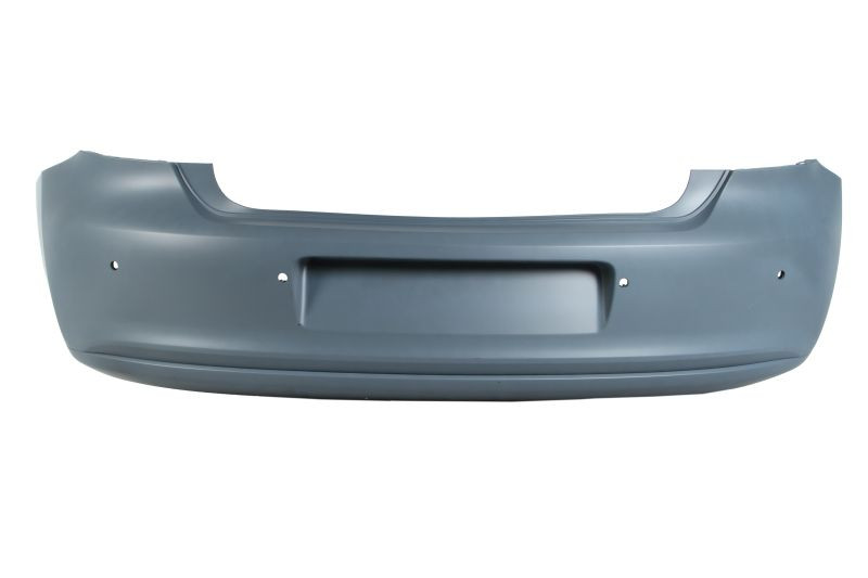 Bara spate cu locas senzorii parcare, grunduit, TUV potrivit VW POLO, POLO IV, POLO V Hatchback 2009-2014