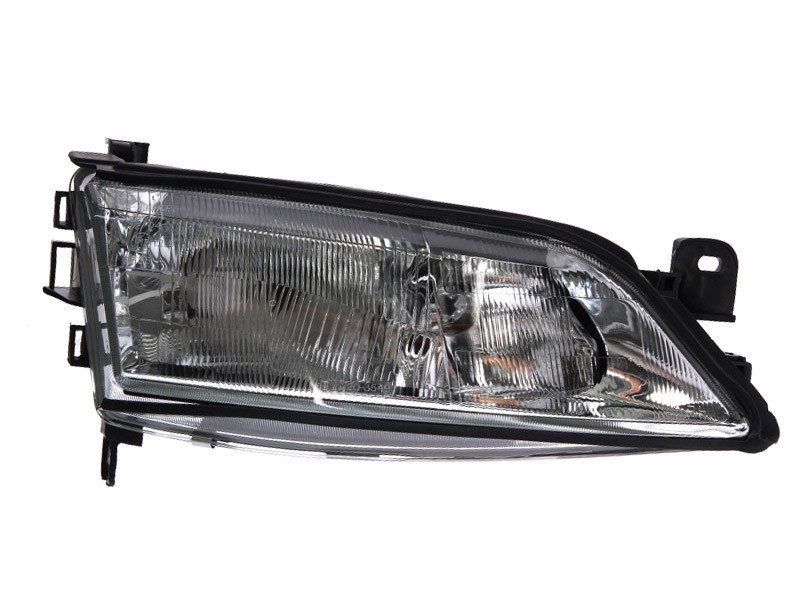 Far dreapta potrivit OPEL VECTRA B 1995-2003 - (H1/H7, reglaj electric, fundal negru)