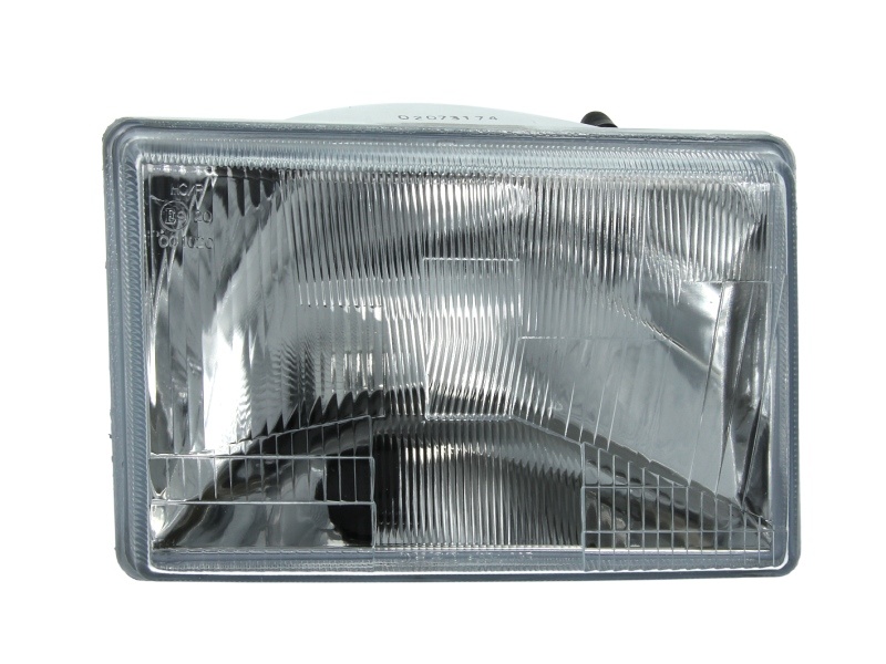 Far fata Dreapta (H4, electric, cu motor, culoare insert: argintiu, culoare semnalizator: transparent) potrivit JEEP GRAND CHEROKEE I