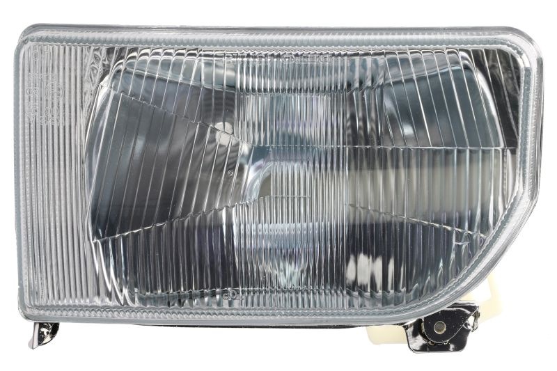 Far fata Stanga (halogen, H4, manual, fara motoras, culoare insert: cromat) potrivit FORD ECOSPORT, ESCORT III EXPRESS, ESCORT IV, ESCORT IV EXPRESS,