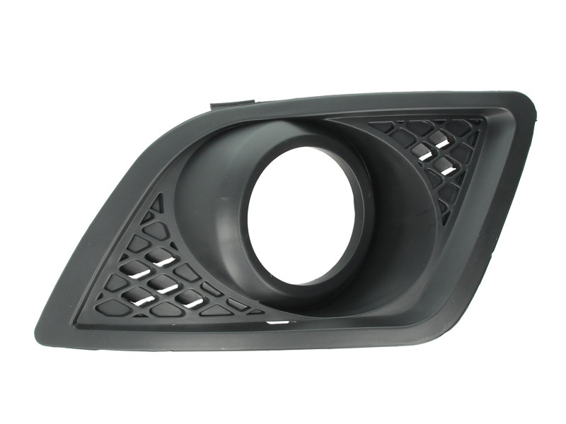 Grila bara Stanga cu locas proiector, negru potrivit FORD FIESTA V 2001-2010