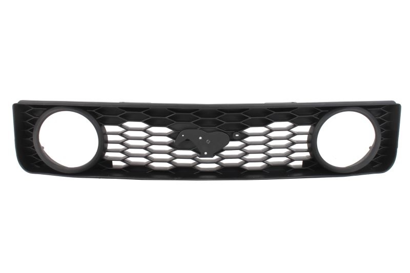 Grila radiator potrivit FORD USA MUSTANG 3.9-5.4 2004-2009 - (cu orificii cu halogen, negru)
