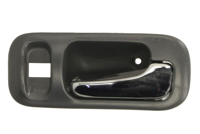 Maner usa Fata Dreapta potrivit HONDA CR-V I 2.0 1995-2002 - (interior, cu gaura pentru incuietoare, crom/gri)