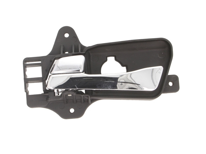 Maner usa fata stanga potrivit HYUNDAI I20, I30; KIA CEE'D, CEE'D SW 2006-2012 - interior, negru/crom