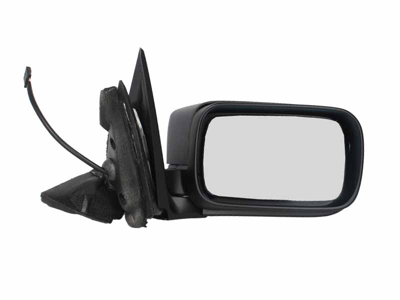 Oglinda dreapta potrivit BMW Seria 3 1998-2006 - electrica incalzita, albastra, grunduita