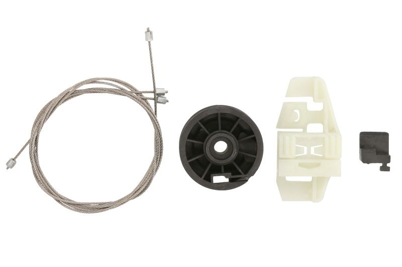 Set reparatie macara geam spate dreapta potrivit RENAULT CLIO III, GRAND SCENIC II, MEGANE II, MODUS, SCENIC II 2003-2012 - (set, electric)