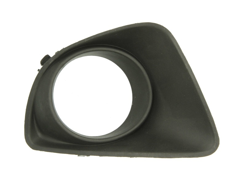 Capac bara fata Dreapta cu locas lampa ceata, plastic, negru potrivit MAZDA 2 2007-2015 2007-2010