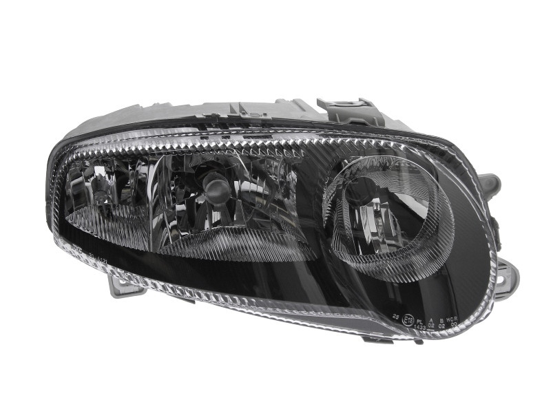 Far dreapta potrivit ALFA ROMEO 147 2001-2004 - (H1/H7, reglaj electric, fundal negru)