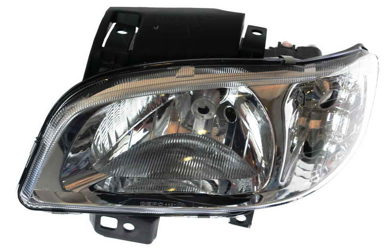 Far Stanga (halogen, H4, electric, fara motoras, culoare insertie: cromat, culoare semnalizator: transparent) potrivit SEAT CORDOBA, CORDOBA VARIO,
