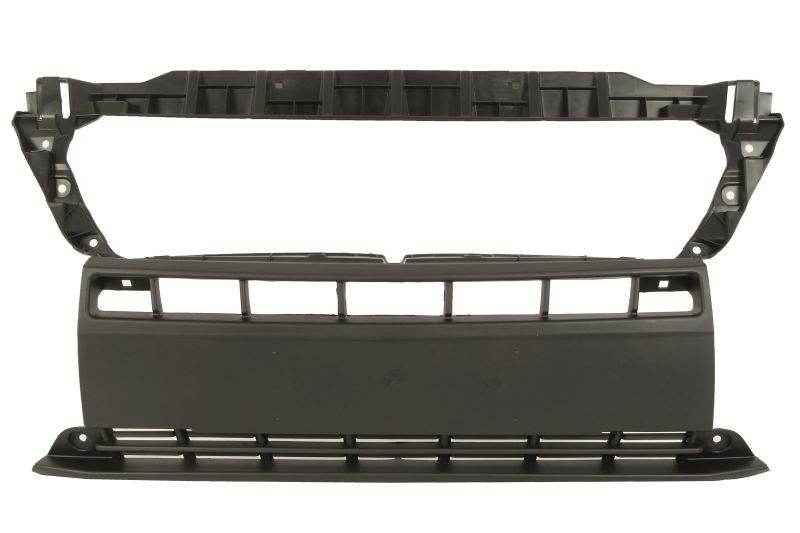 Grila bara fata mijloc negru, TUV potrivit CITROEN JUMPER I, JUMPER II; FIAT DUCATO; PEUGEOT BOXER dupa 2014