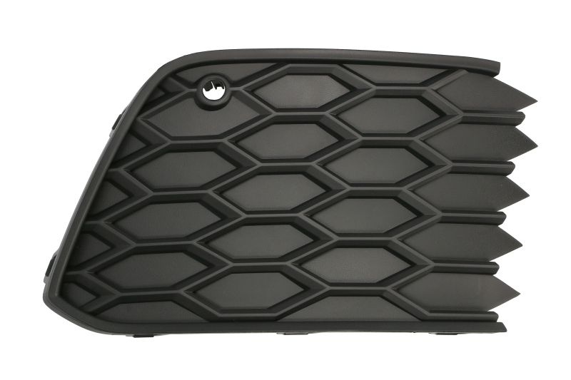 Grila ventilatie bara fata dreapta potrivit VW GOLF 8 dupa 2019 - (cu orificii senzor parcare, negru, GTI)