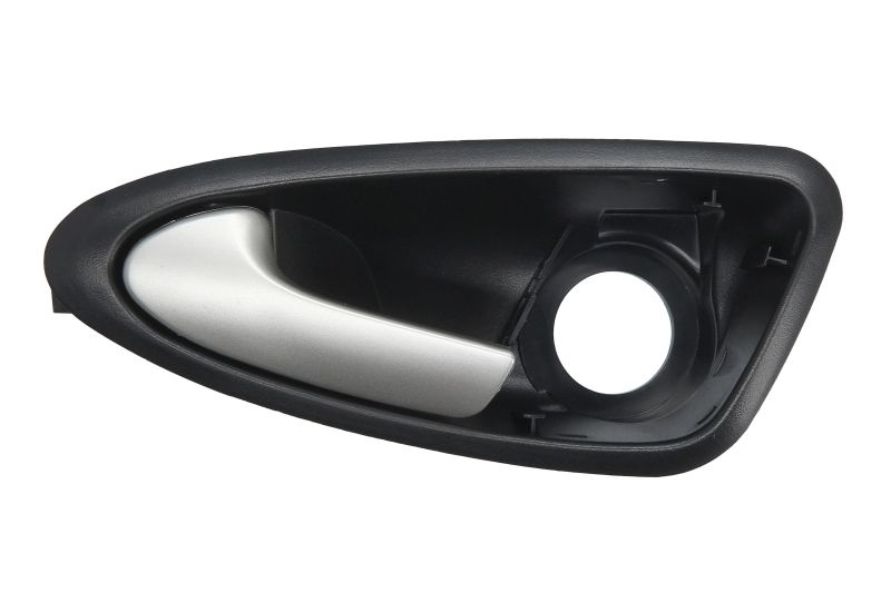 Maner usa Stanga Fata potrivit SEAT IBIZA IV 6J, IBIZA IV 6P 2008-2017 - (interior; argintiu/negru)