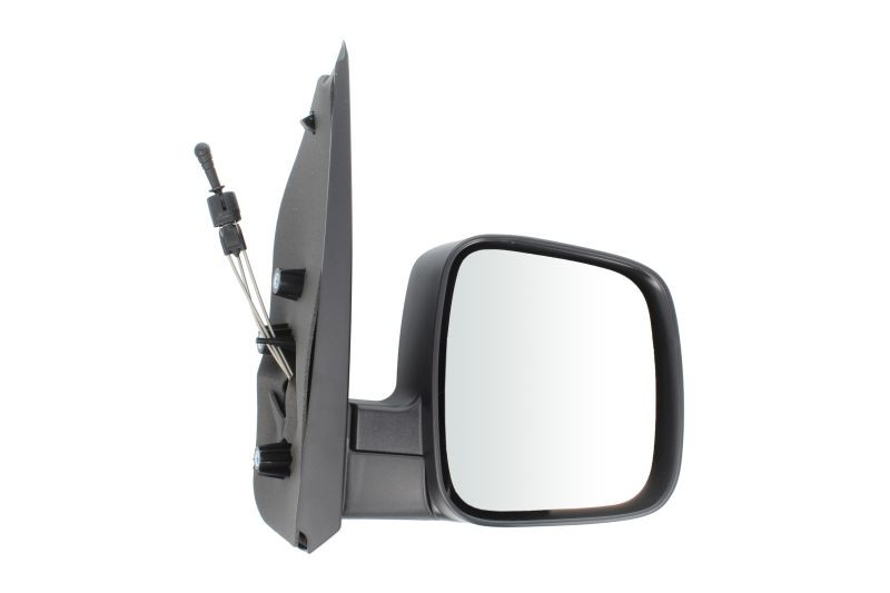 Oglinda dreapta potrivit CITROEN NEMO; FIAT FIORINO; PEUGEOT BIPPER 2007-2016 - mecanica , grunduita