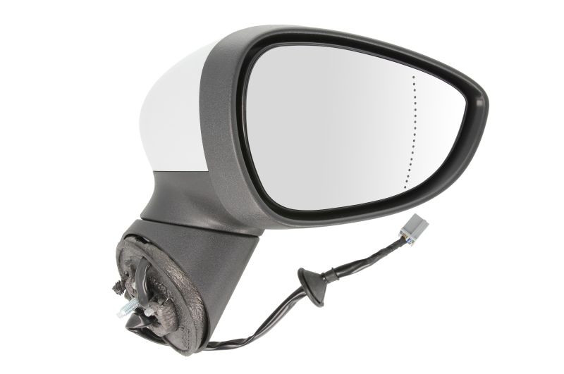 Oglinda laterala Dreapta electric, asferica, crom, potrivit FORD B-MAX