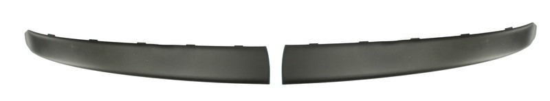 Ornament bara fata Dreapta/Stanga set; Versiunea 3D, negru potrivit FIAT PUNTO, PUNTO EVO/HATCHBACK, PUNTO/HATCHBACK dupa 1999 1999-2003