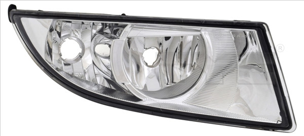 Proiector ceata Stanga (H8/P21W, cromat; DRL) potrivit SKODA FABIA II, ROOMSTER, ROOMSTER PRAKTIK 2010-2015