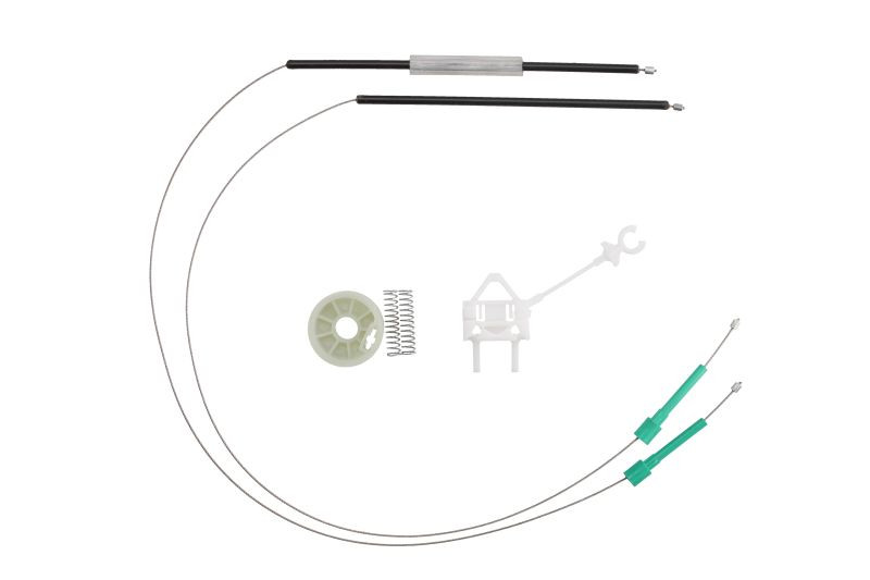 Set reparatie macara geam spate stanga potrivit FIAT DOBLO, DOBLO/MINIVAN dupa 2001 - (set)