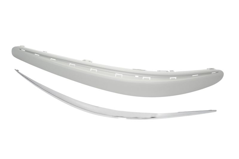 Spoiler bara Fata Stanga set cu banda cromata, grunduit potrivit MERCEDES E T-MODEL S211, E VF211, E W211 2002-2009 2002-2007