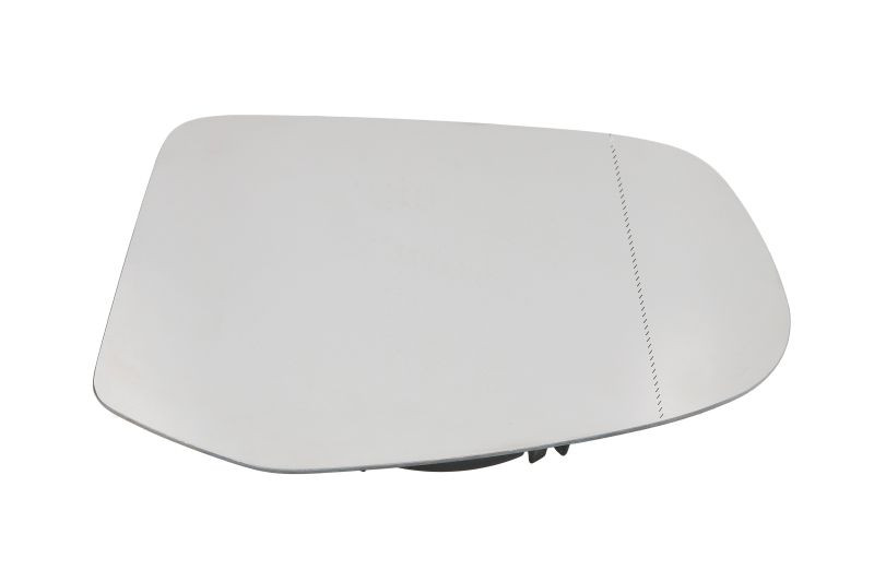Sticla oglinda dreapta potrivit MERCEDES Clasa A W169, B W245 2008-2012 - asferic, incalzita, crom