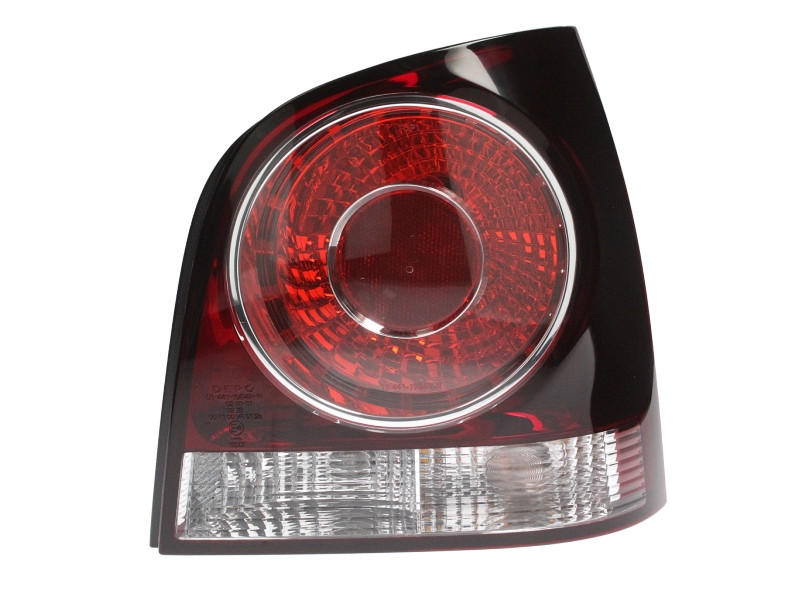 Stop tripla lampa spate dreapta potrivit VW POLO HATCHBACK 2005-2009 - (Semnalizator alb, culoare sticla: rosu)