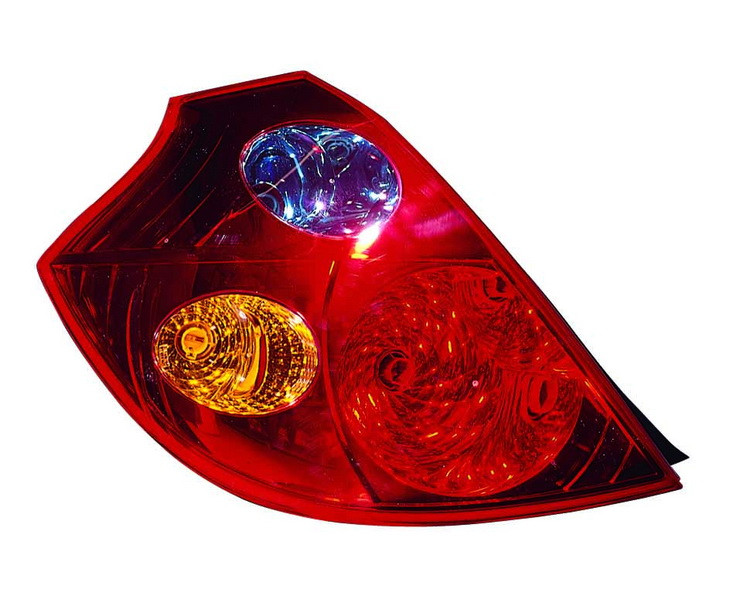 Stop tripla lampa spate stanga potrivit KIA CEE'D HATCHBACK/ KOMBI 2006-2009 - (Semnalizator portocaliu, culoare sticla: rosu)