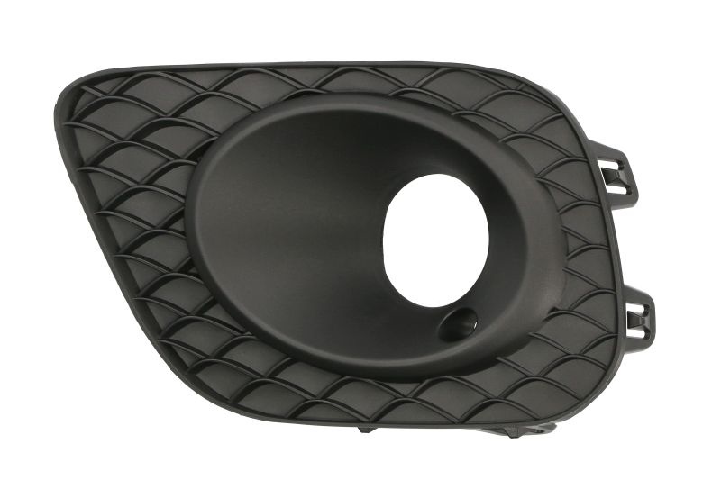 Grila ventilatie bara fata stanga potrivit MERCEDES GLB X247 dupa 2019 - (cu orificii lampa ceata, negru)