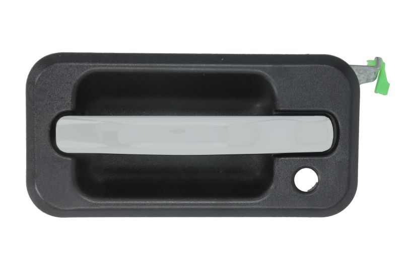 Maner usa Fata Stanga exterior, cu locas incuietoare, crom/negru potrivit Hummer H2 2002-2009