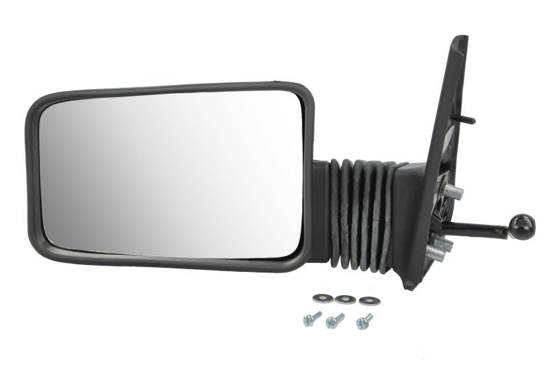 Oglinda laterala Stanga (mecanic, plat) potrivit PEUGEOT 309 I, 309 II, 309/HATCHBACK