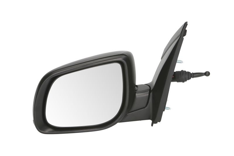 Oglinda laterala Stanga potrivit KIA PICANTO I, PICANTO II 2011-2015 - (mecanic, convexa)