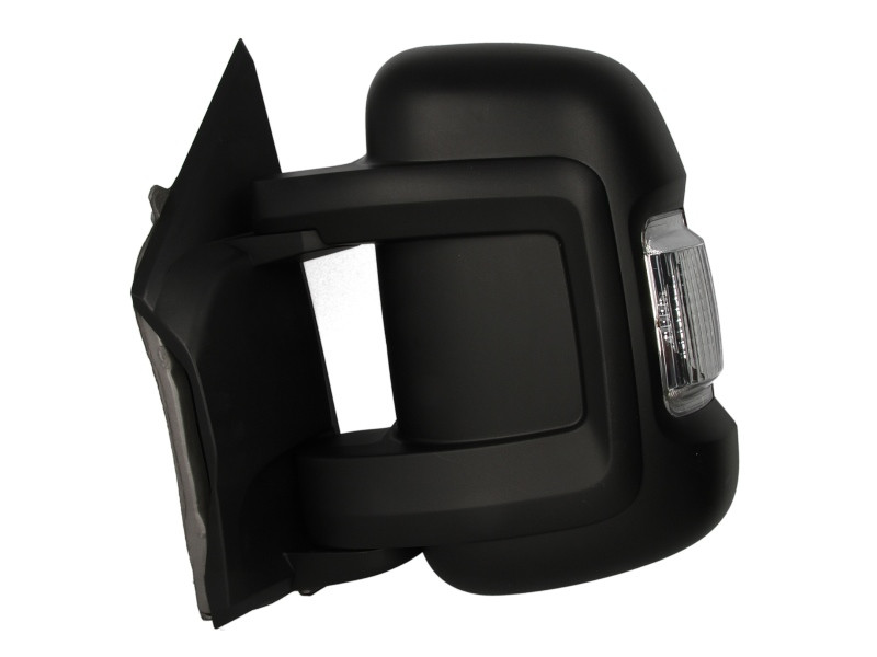 Oglinda stanga potrivit CITROEN JUMPER; FIAT DUCATO; PEUGEOT BOXER 2006-2014 - manuala scurt, cu senzor temperatura