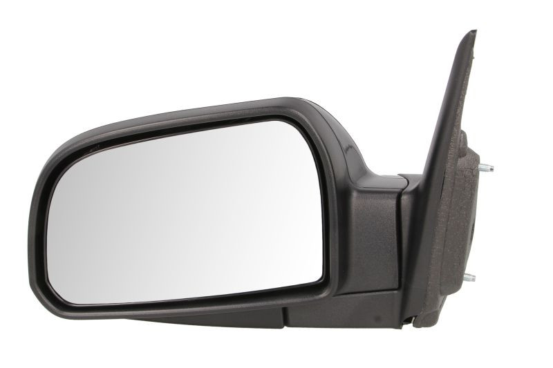Oglinda stanga potrivit HYUNDAI TUCSON 2004-2010 - electrica incalzita, crom, grunduita