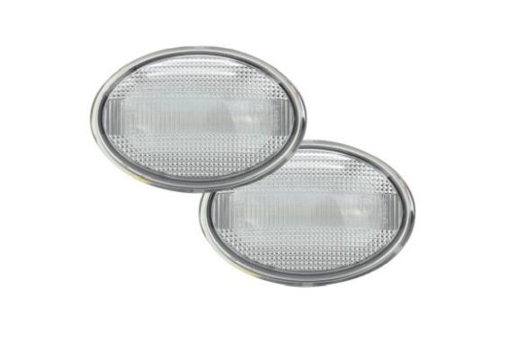 Semnalizator lampa lateral stanga/dreapta transparent, LED, dinamic potrivit MINI R56, R57, R58, R59, CLUBMAN R55 1.4-2.0D 2006-2015