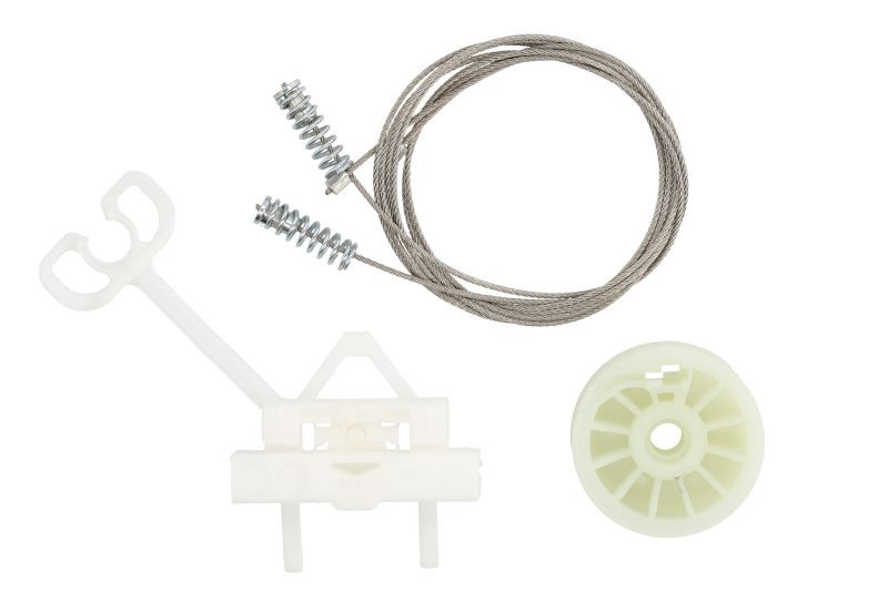 Set reparatie macara geam dreapta potrivit ABARTH GRANDE PUNTO; FIAT GRANDE PUNTO, PUNTO EVO, PUNTO/HATCHBACK dupa 2005 - (set)