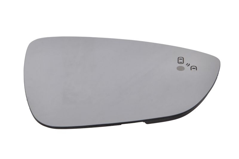 Sticla oglinda dreapta potrivit FORD FOCUS IV 2018-2021 - (convex, cu incalzire, asistent pentru schimbarea benzii)
