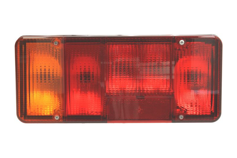 Stop tripla lampa spate stanga potrivit CITROEN JUMPER FIAT DUCATO PEUGEOT BOXER PLATFORMA/SASIU 1994-2014 - (Semnalizator galben, culoare sticla: