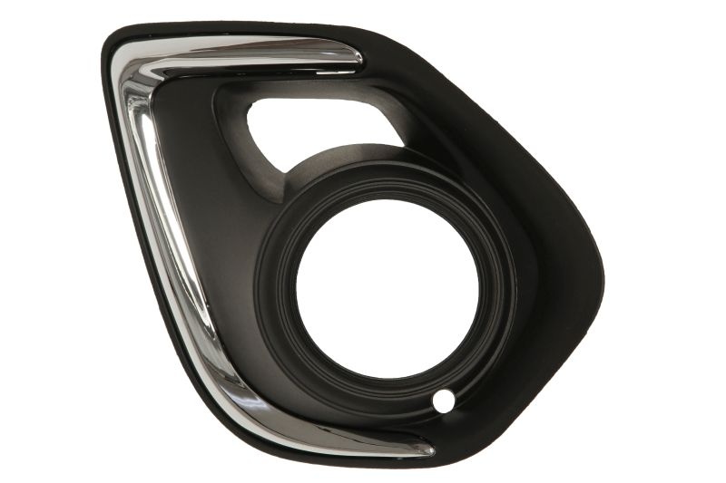 Capac bara fata Dreapta cu locas lampa ceata, plastic, crom/negru potrivit MITSUBISHI ASX dupa 2010 dupa 2013