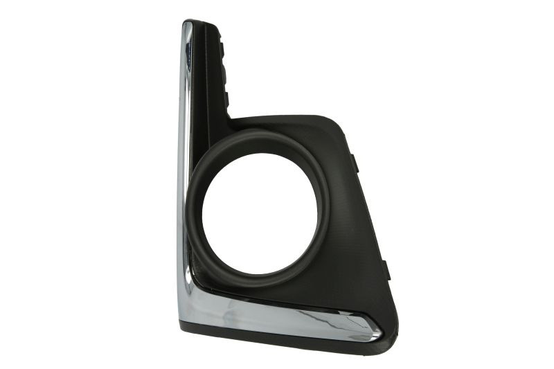Grila bara fata dreapta potrivit SUBARU XV 2012-2018 - cu locas proiectoare, plastic, negru/crom