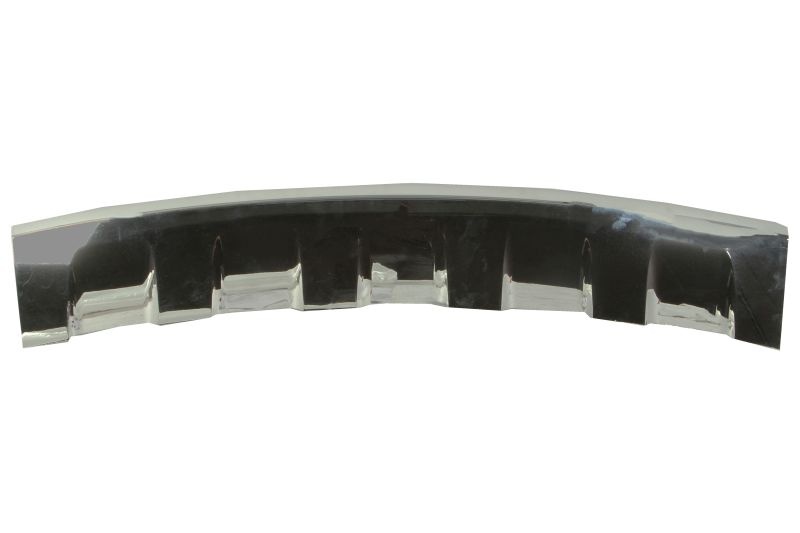 Grila bara fata stanga potrivit Jeep GRAND CHEROKEE IV WK2 2010-2013 - plastic, crom, Banda echilibrare a barelor protectie