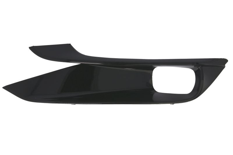 Grila ventilatie bara fata stanga potrivit TOYOTA SIENNA dupa 2020 - (cu orificii lampa ceata, plastic, negru lucios)