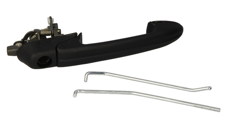 Maner usa Fata Dreapta potrivit FIAT MAREA 1.2-2.4D 1996-2003 - (extern, cu gaura pentru incuietoare, negru)