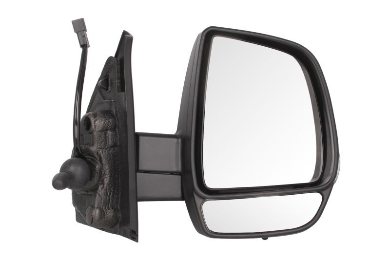 Oglinda laterala Dreapta mecanic, convexa, crom cu senzor de temperatura potrivit OPEL COMBO TOUR, COMBO/MINIVAN