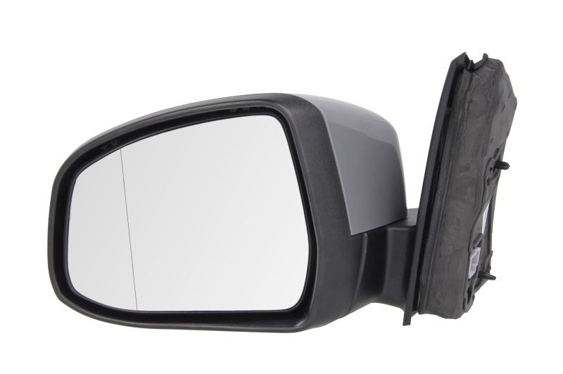 Oglinda stanga potrivit FORD FOCUS III dupa 2010 - electrica, asferic, crom, grunduita